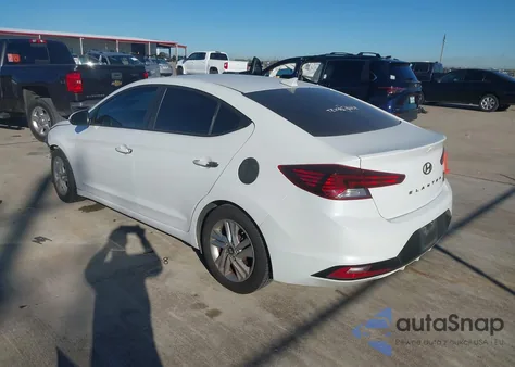 2019 Hyundai Elantra Sel from USA, damaged, VIN 5NPD84LF0KH418713